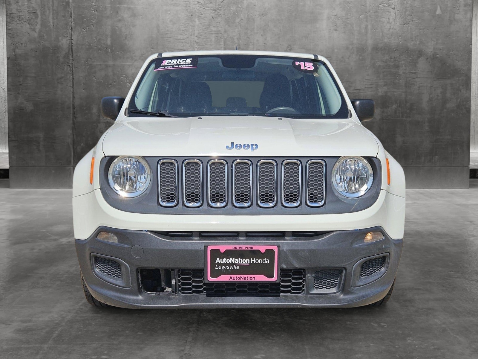 Used 2015 Jeep Renegade Sport with VIN ZACCJAATXFPB23106 for sale in Lewisville, TX