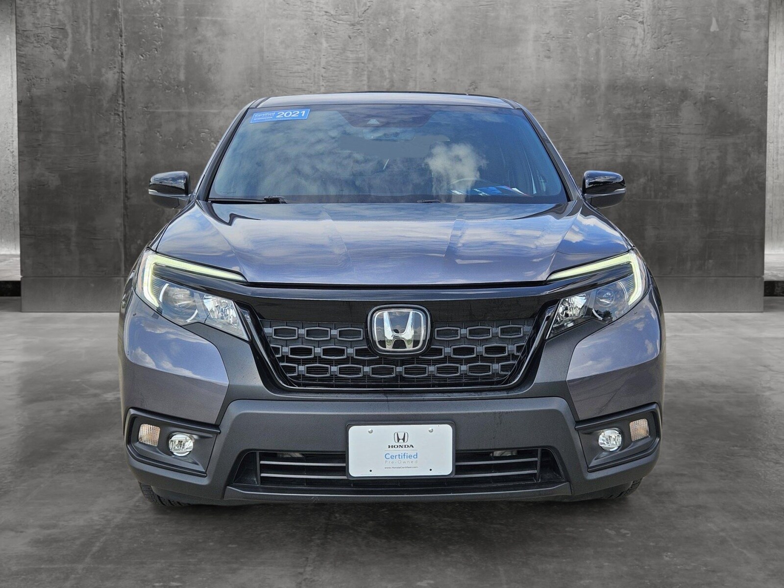 Used 2021 Honda Passport EX-L with VIN 5FNYF7H5XMB015722 for sale in Lewisville, TX