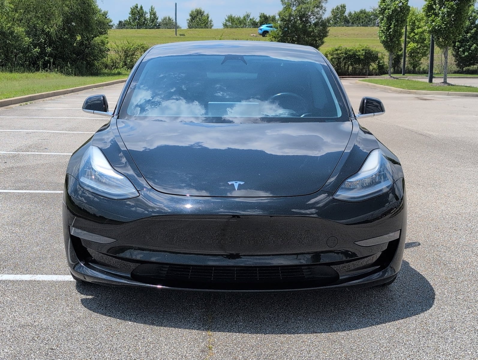 Used 2019 Tesla Model 3 Base with VIN 5YJ3E1EB7KF384734 for sale in Memphis, TN