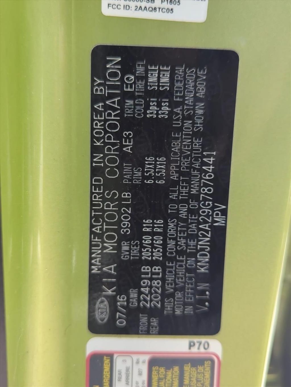 Used 2016 Kia Soul Base FWD Hatchback