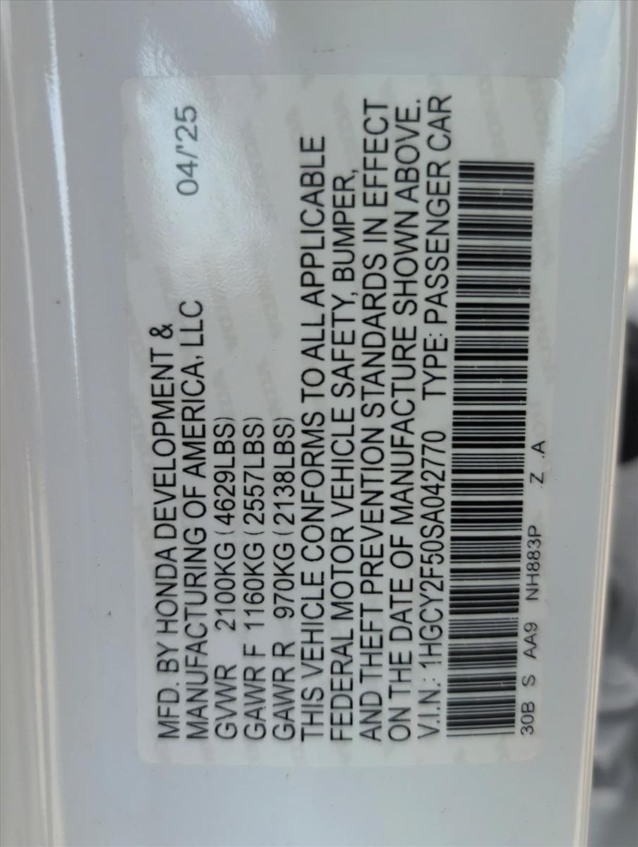 2025 Honda Accord Hybrid Sport - Photo 21