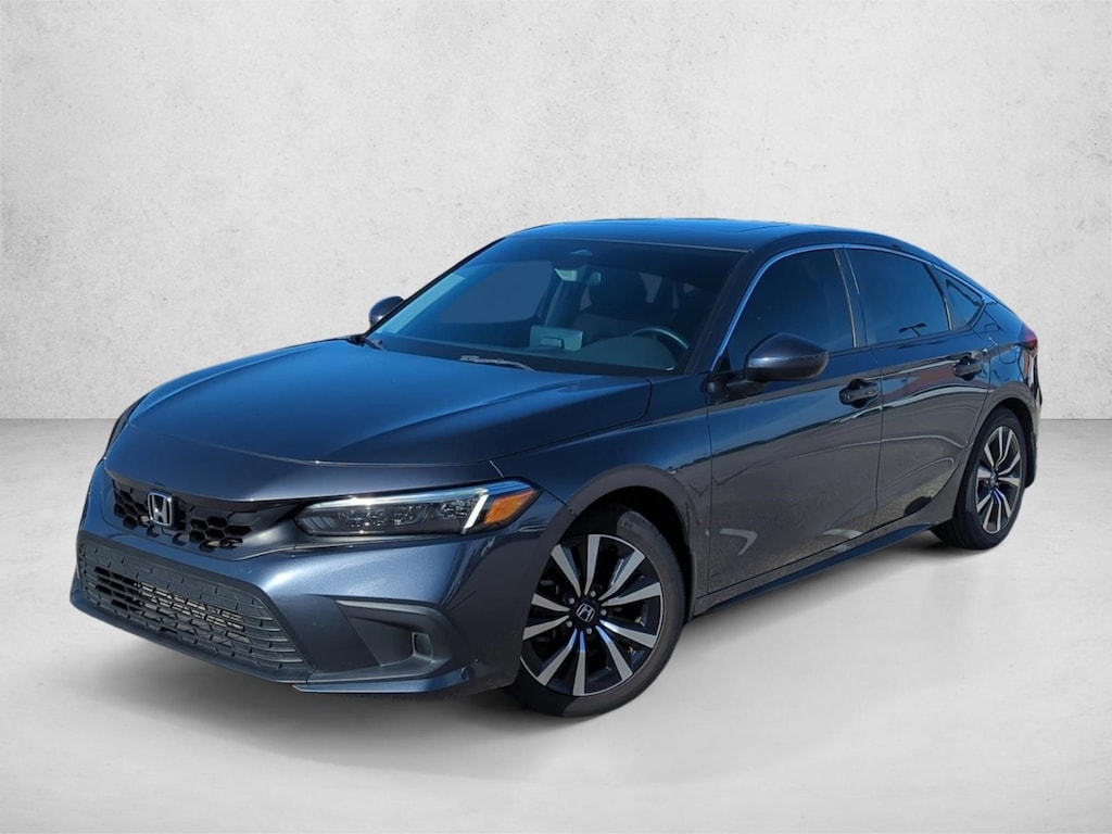 Used 2023 Honda Civic EX-L w/BSI Hatchback