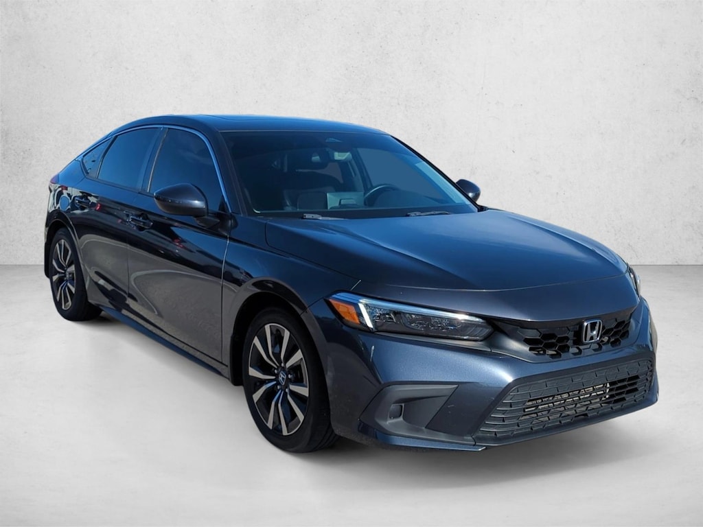 Used 2023 Honda Civic EX-L w/BSI Hatchback