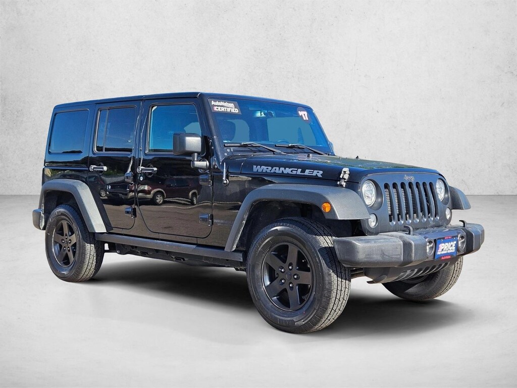 Used 2017 Jeep Wrangler JK Unlimited Sport 4x4 SUV