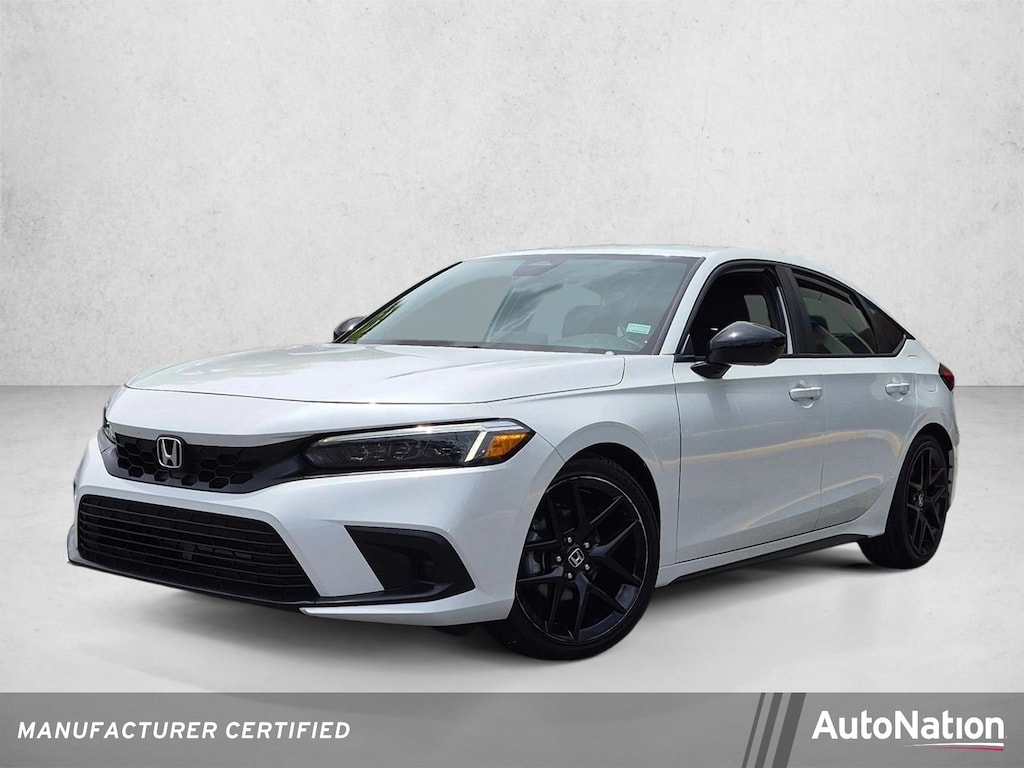 Certified 2024 Honda Civic Sport Hatchback