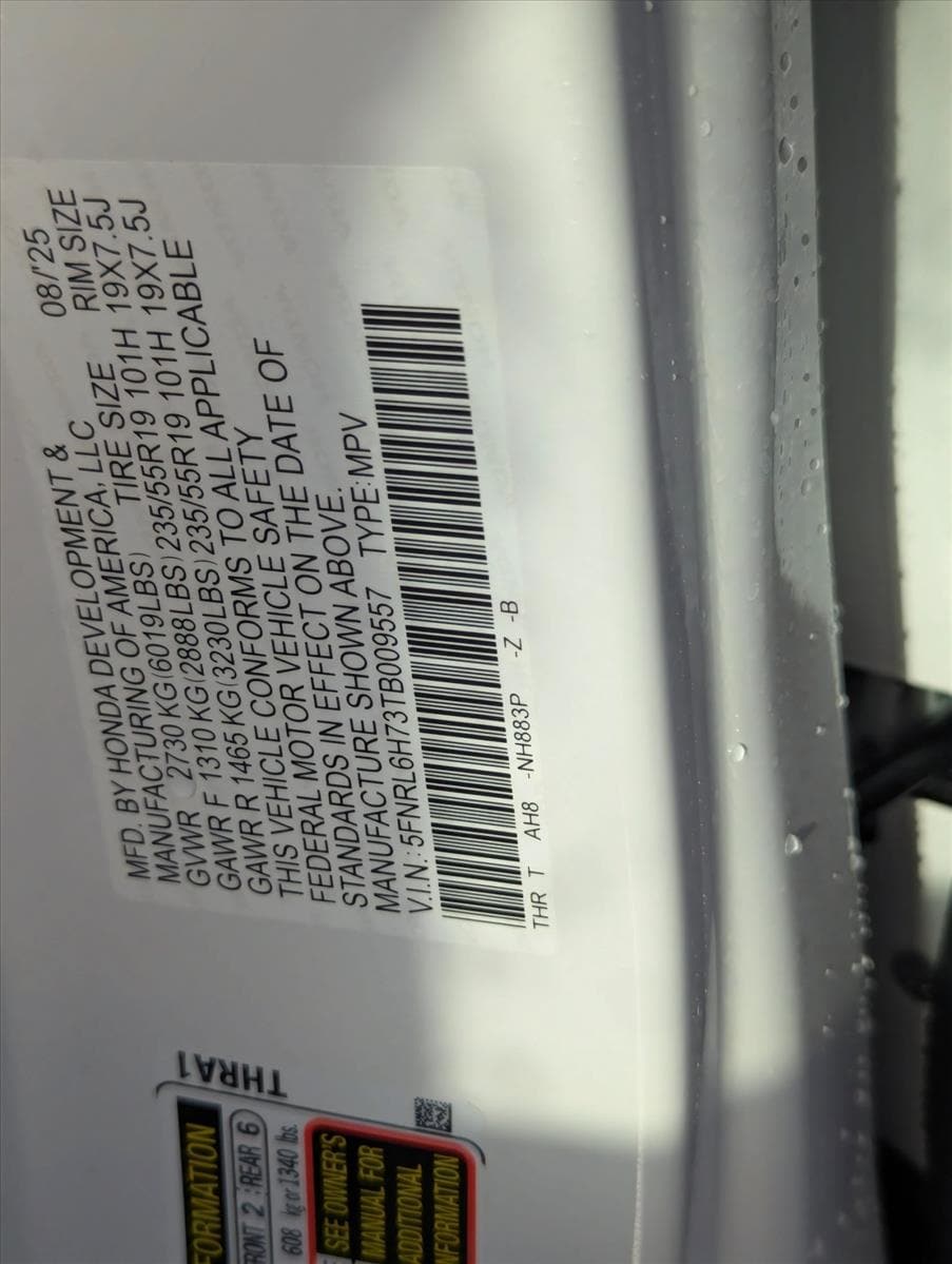 2026 Honda Odyssey Sport L - Photo 16