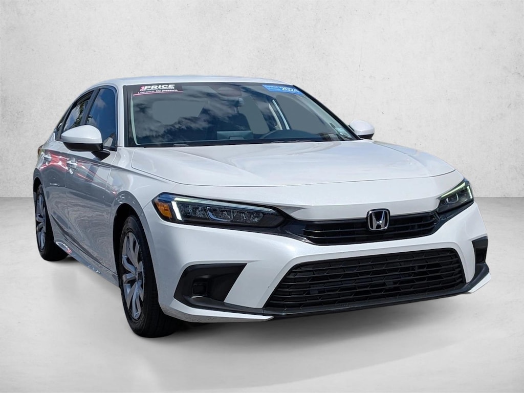 Certified 2024 Honda Civic LX Sedan