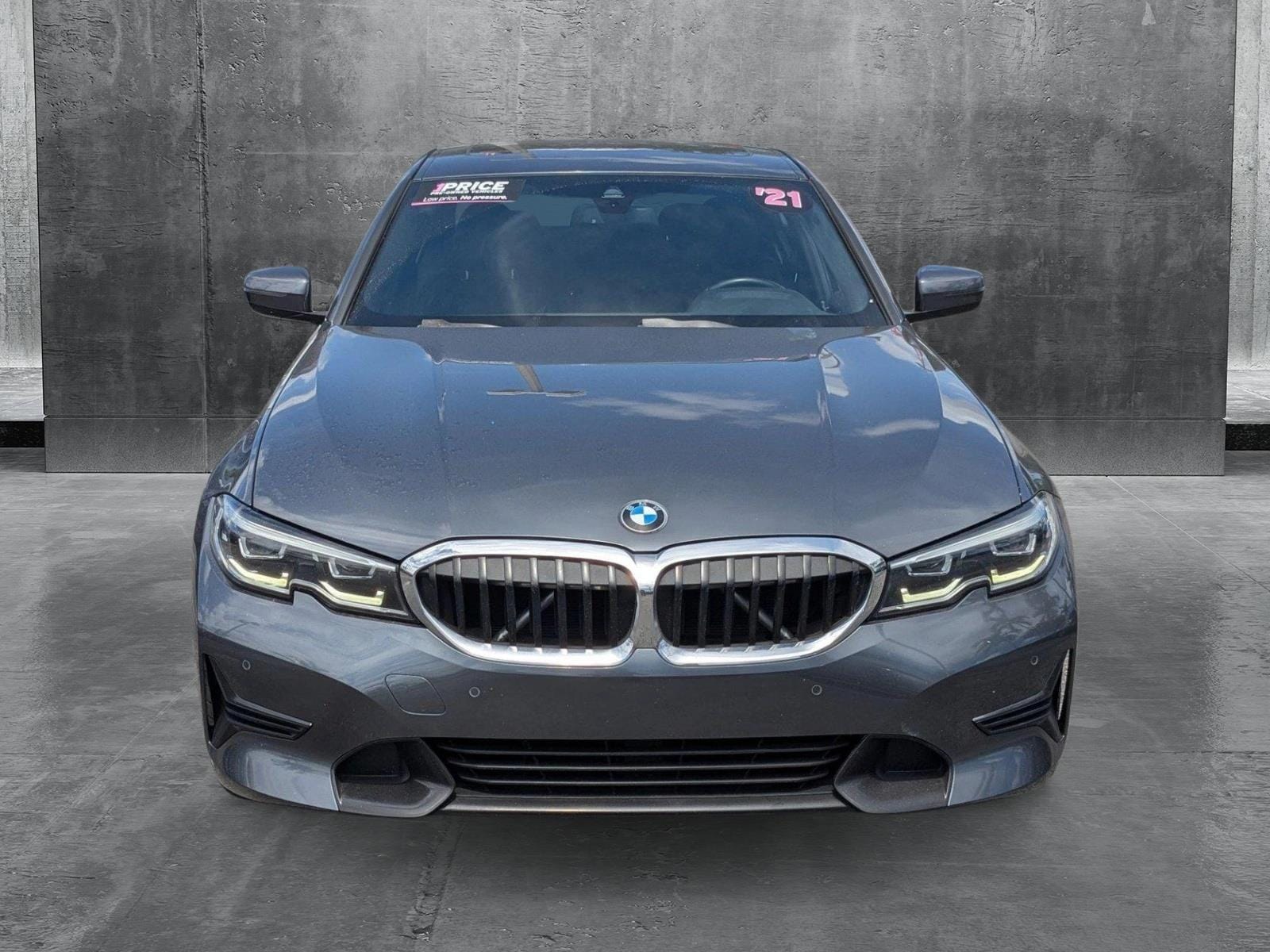 Used 2021 BMW 3 Series 330i with VIN 3MW5R1J03M8B85458 for sale in Miami Gardens, FL
