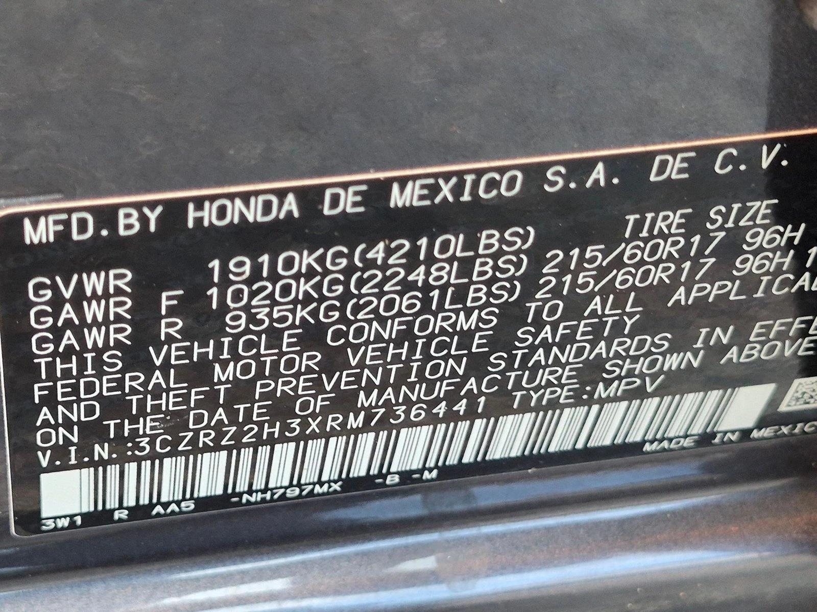 2024 Honda HR-V LX - Photo 23