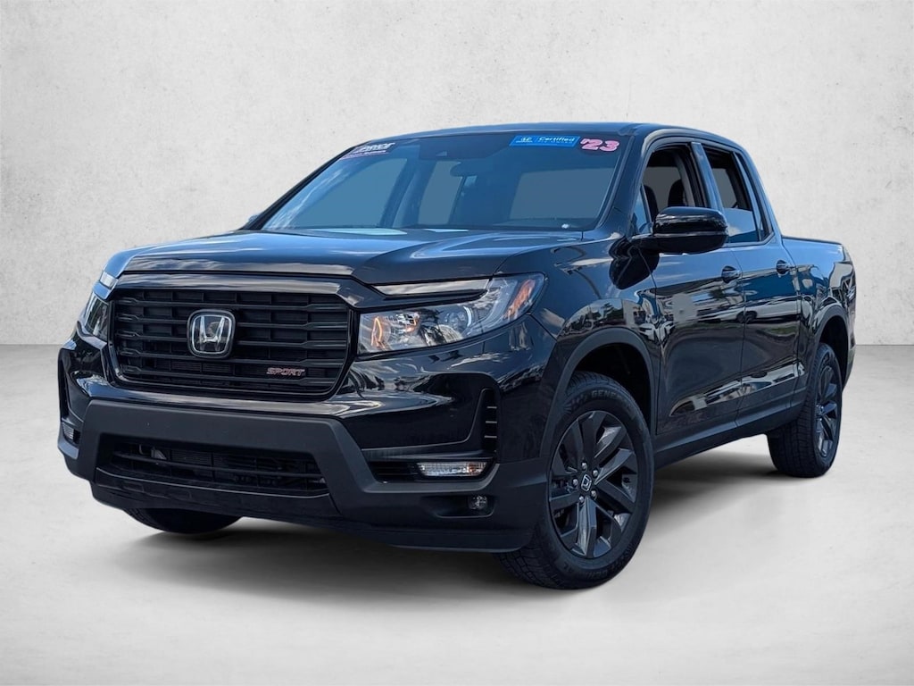 Certified 2023 Honda Ridgeline Sport Truck Crew Cab