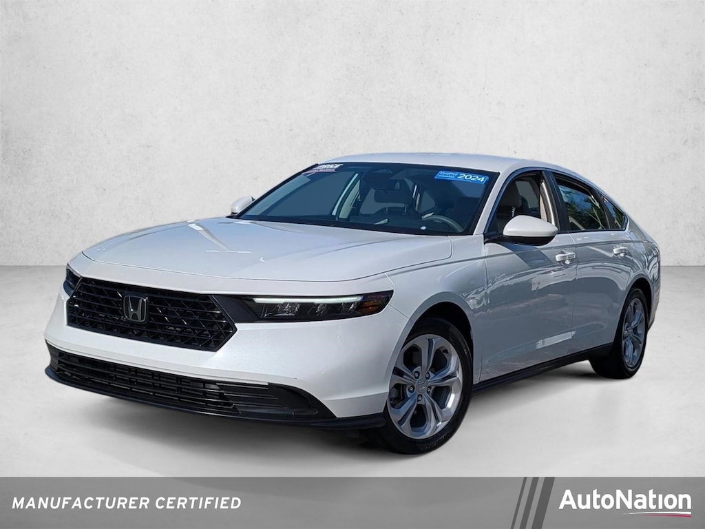 Certified 2024 Honda Accord LX Sedan