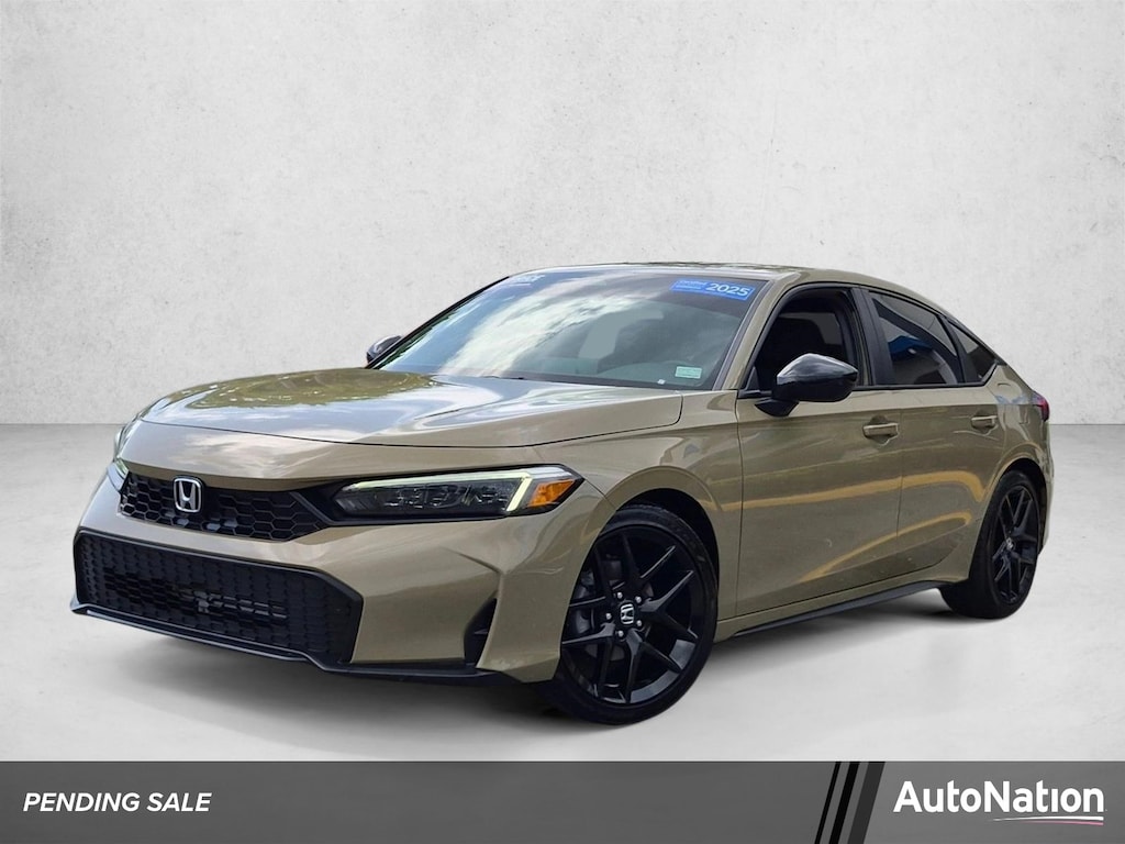 Certified 2025 Honda Civic Sport Hatchback
