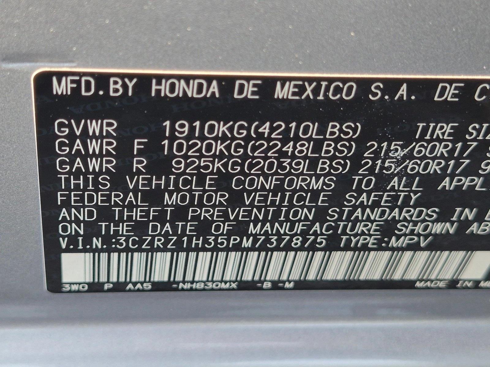 2023 Honda HR-V LX - Photo 23