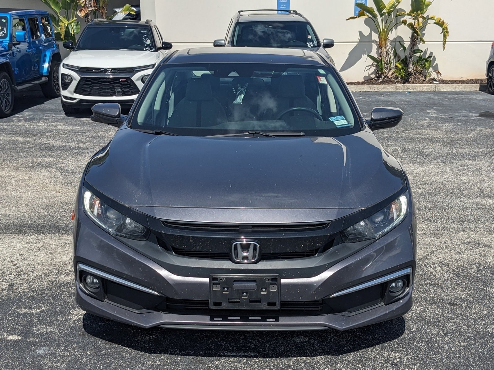 Certified 2021 Honda Civic EX with VIN 19XFC1F31ME203968 for sale in Miami Gardens, FL