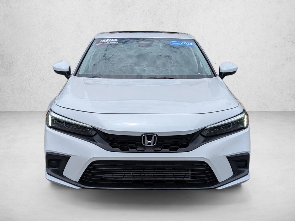 Certified 2024 Honda Civic EX-L Hatchback