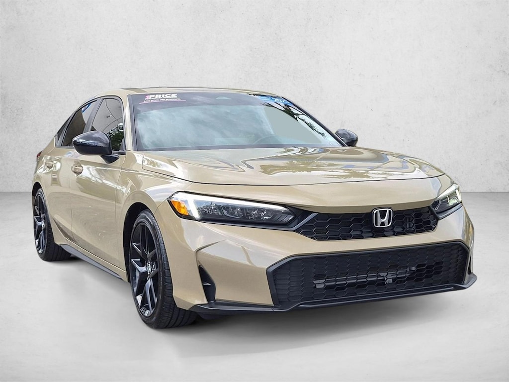 Certified 2025 Honda Civic Sport Hatchback
