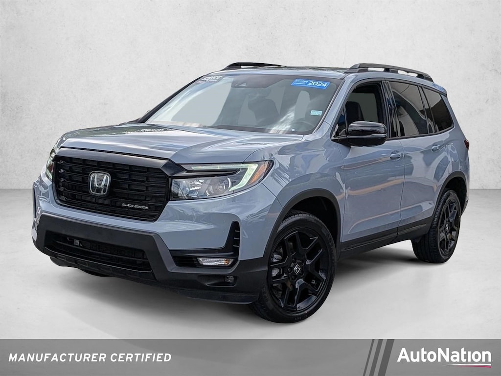 Certified 2024 Honda Passport Black Edition SUV