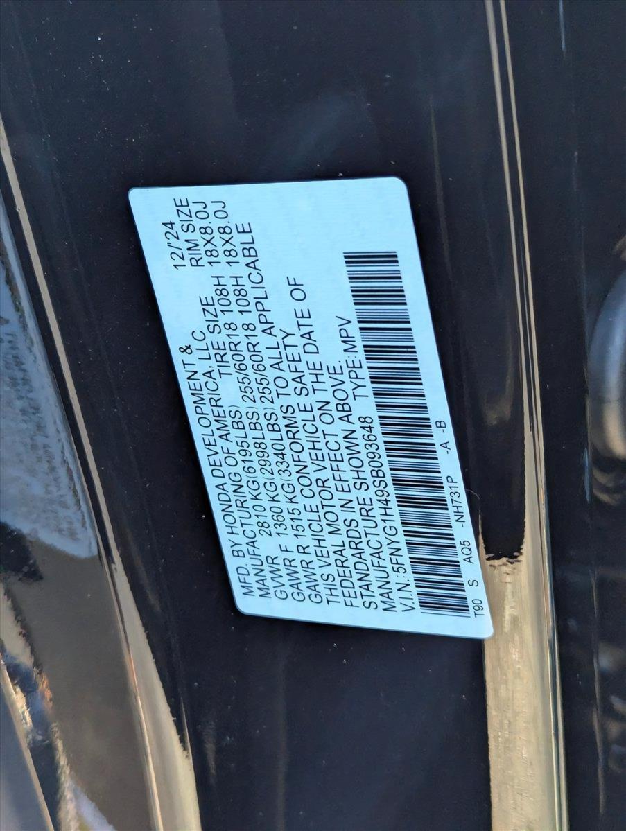 2025 Honda Pilot EX-L photo 5