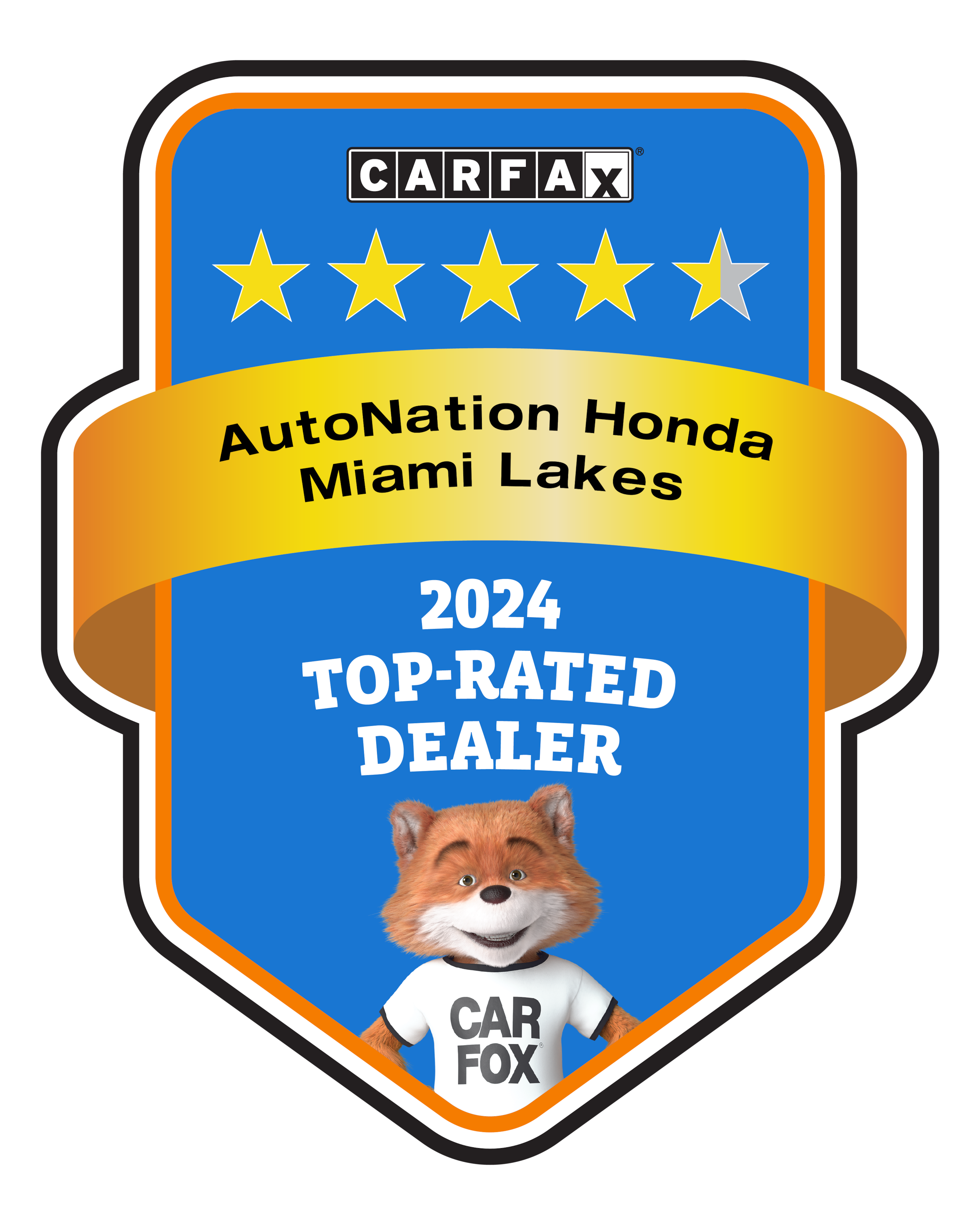 2024 CARFAX Top-Rated Dealer badge