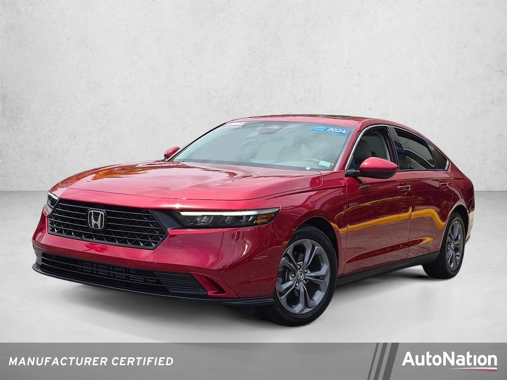 Certified 2024 Honda Accord EX Sedan