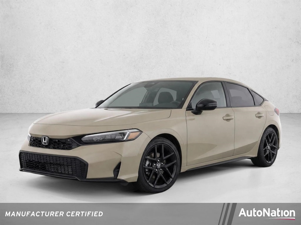 Certified 2025 Honda Civic Sport Hatchback