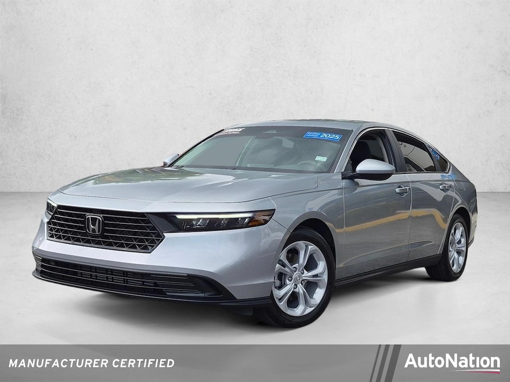 Certified 2025 Honda Accord LX Sedan