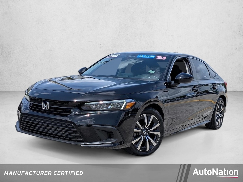 Certified 2023 Honda Civic EX w/BSI Sedan