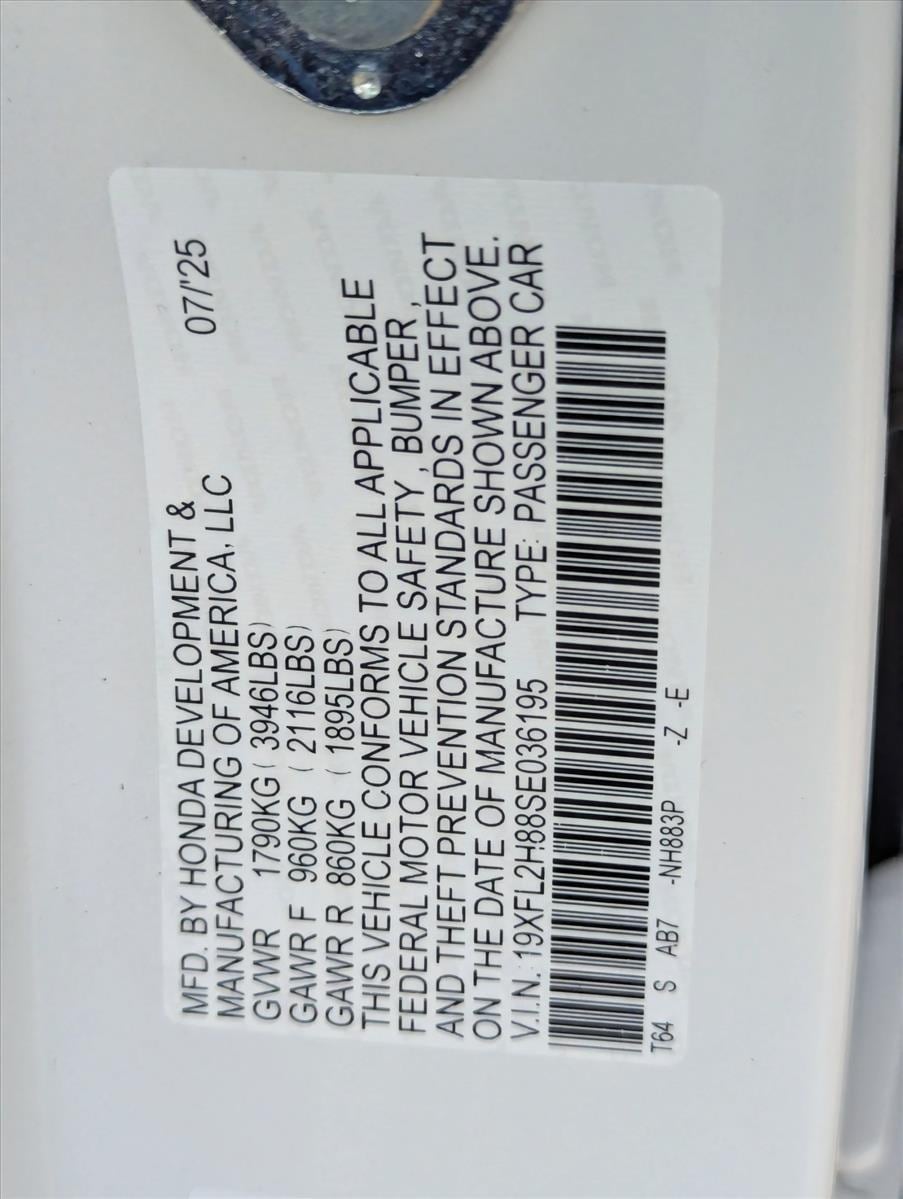 2025 Honda Civic Hatchback Sport - Photo 16