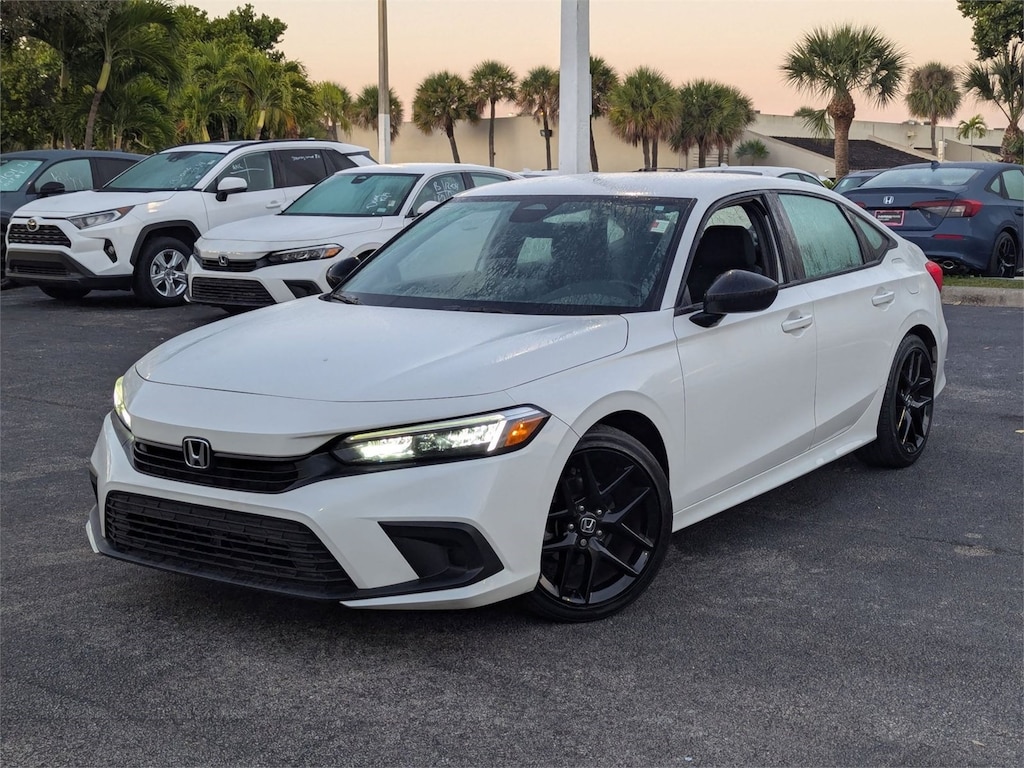Certified 2022 Honda Civic Sport Sedan