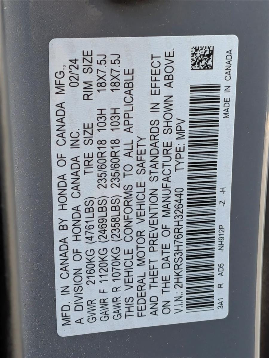 2024 Honda CR-V EX-L - Photo 24
