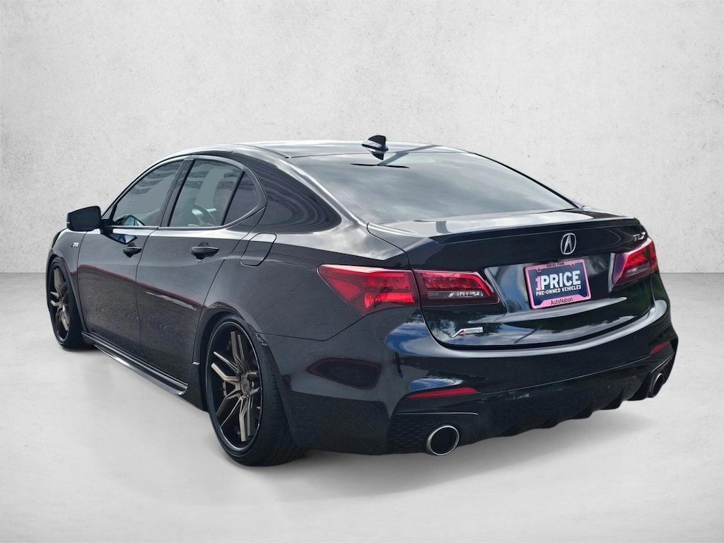 Used 2018 Acura TLX 3.5L Tech & A-Spec Pkgs w/Red Leather Sedan