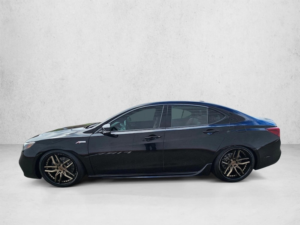Used 2018 Acura TLX 3.5L Tech & A-Spec Pkgs w/Red Leather Sedan