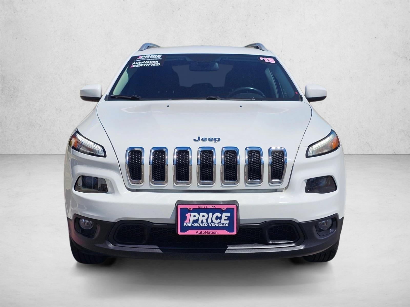 Used 2015 Jeep Cherokee Latitude with VIN 1C4PJMCBXFW672427 for sale in Renton, WA
