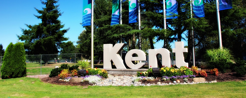 View of Kent, WA