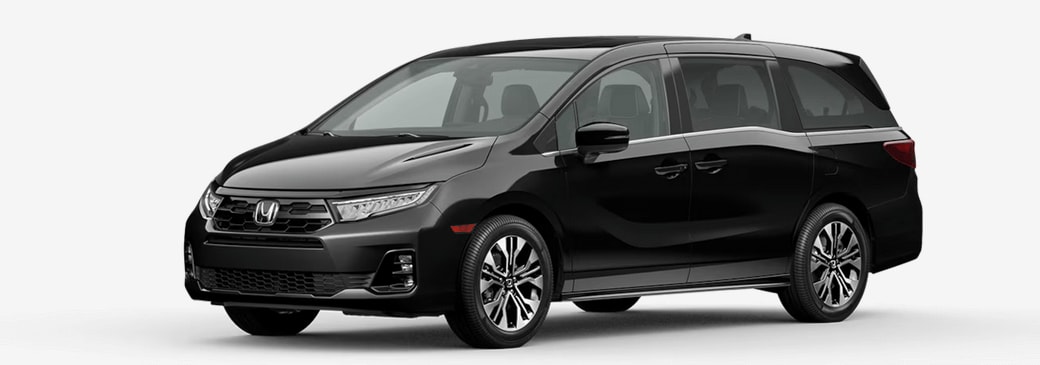 Learn about the 2025 Odyssey exterior color options 2025 Odyssey in Crystal Black Pearl