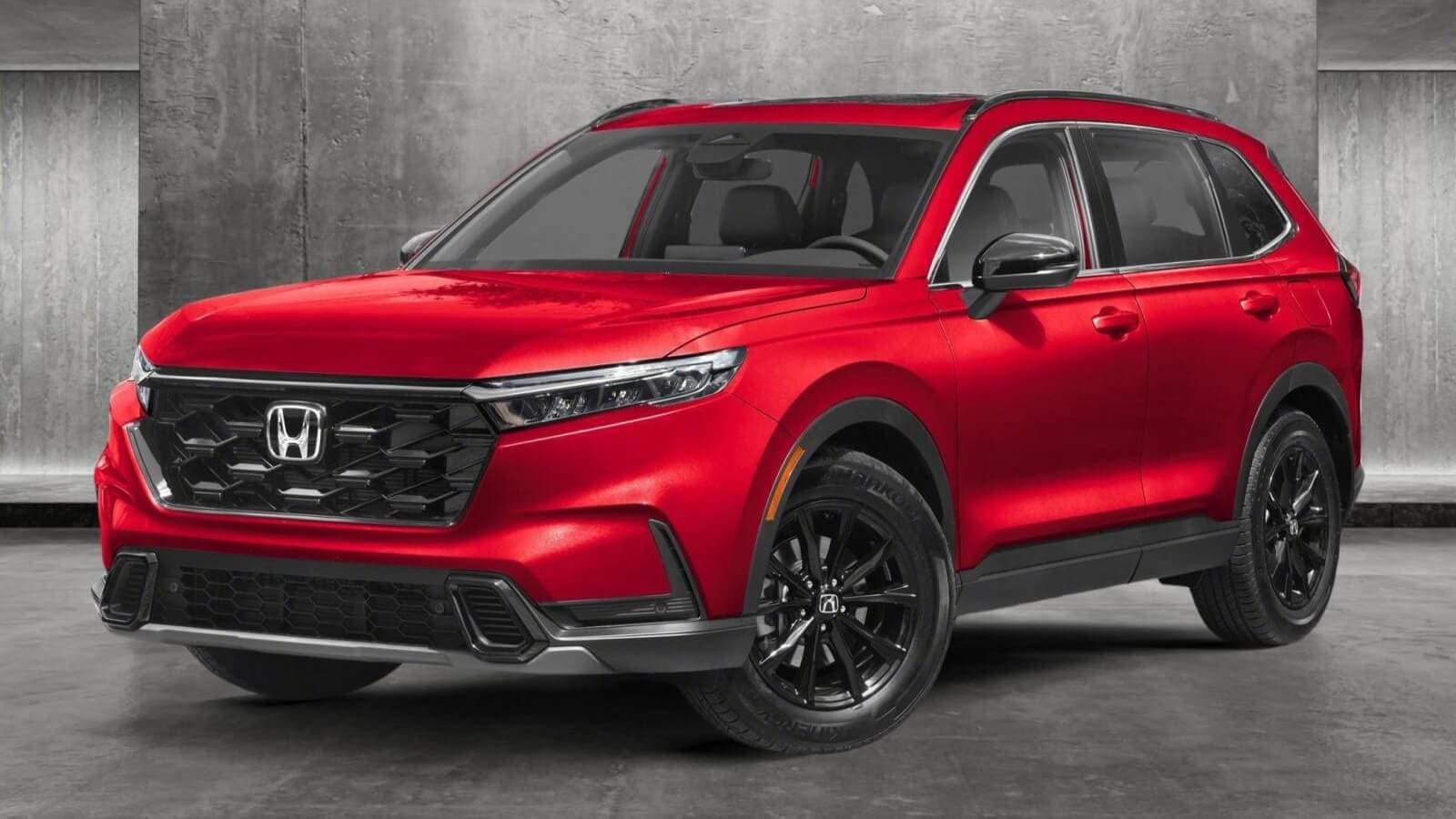 Honda CR-V in Radiant Red Metallic
