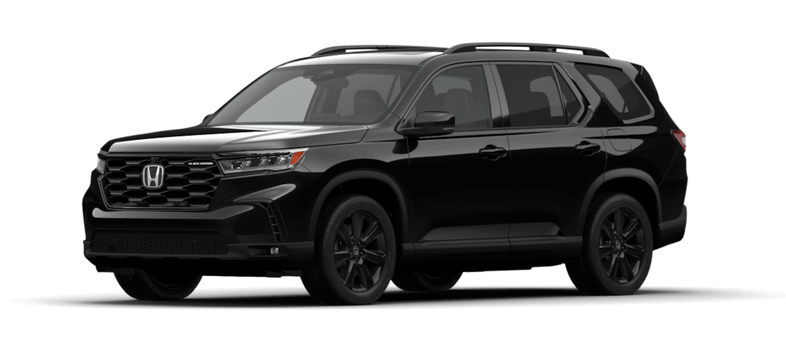 Learn about the exterior colors of the 2025 Honda Pilot 2025 Honda Pilot in Crystal Black Pearl
