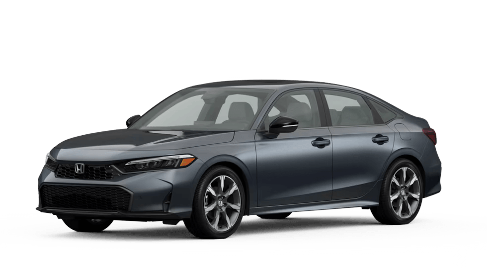 Learn about the Honda Civic exterior color options Honda Civic in Meteorite Gray Metallic