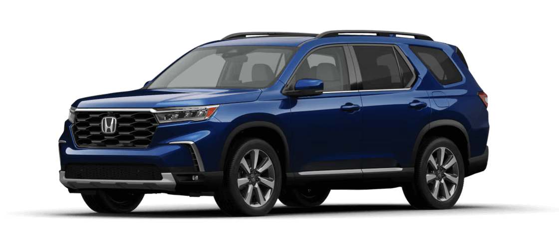 Learn about the exterior colors of the 2025 Honda Pilot 2025 Honda Pilot in Obsidian Blue Pearl