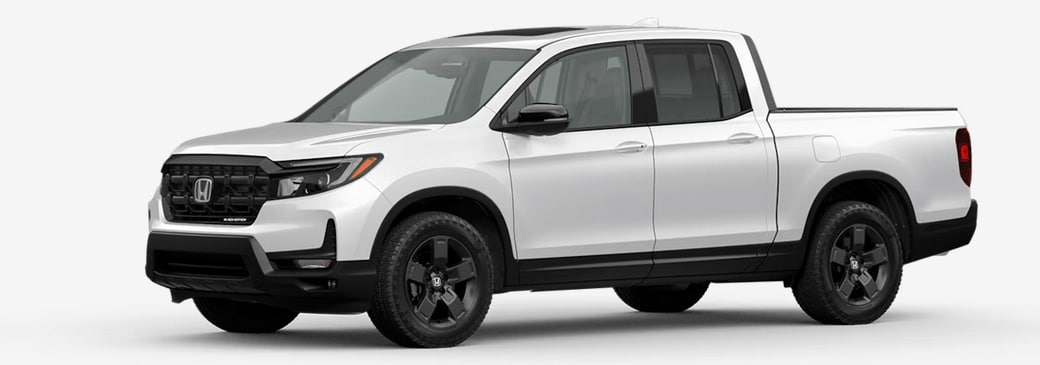 Learn about the Honda Ridgeline exterior color options Honda Ridgeline in Platinum White Pearl