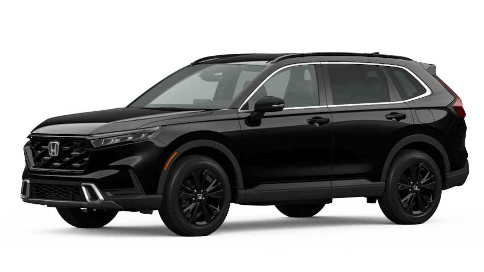 Learn about the exterior colors of the 2025 Honda CR-V 2025 Honda CR-V in Crystal Black Pearl