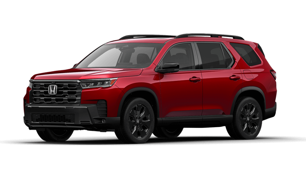 Radiant Red Metallic II Honda Pilot