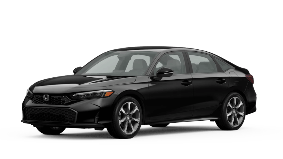 Learn about the Honda Civic exterior color options Honda Civic in Crystal Black Pearl