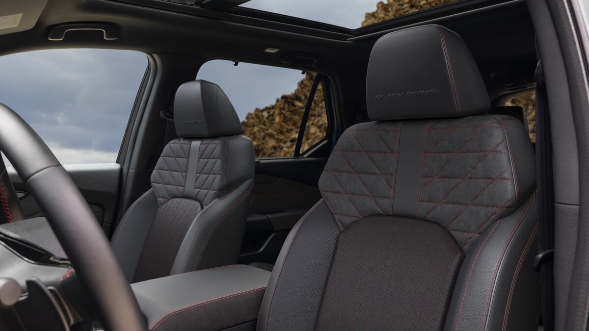 Interior shot of Honda Pilot