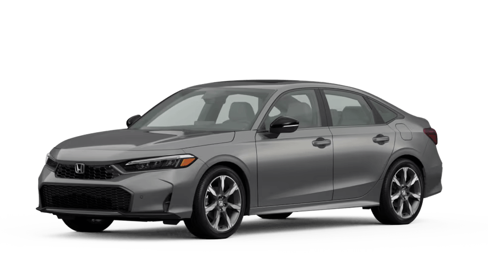 Learn about the Honda Civic exterior color options Honda Civic in Urban Grey Pearl