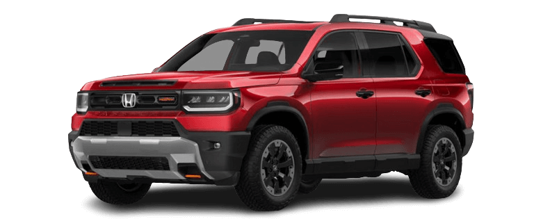 Learn about the color options of the Honda Passport Honda Passport in Radiant Red Metallic
