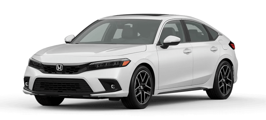 Civic Hatchback in Platinum White Pearl Civic Hatchback in Platinum White Pearl