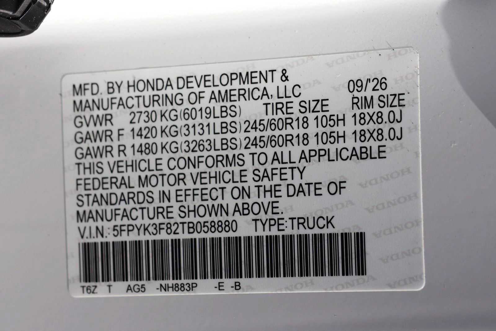 Vehicle thumbnail