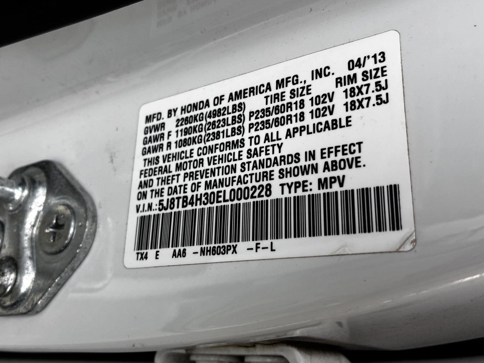 2014 ACURA RDX - Image 15