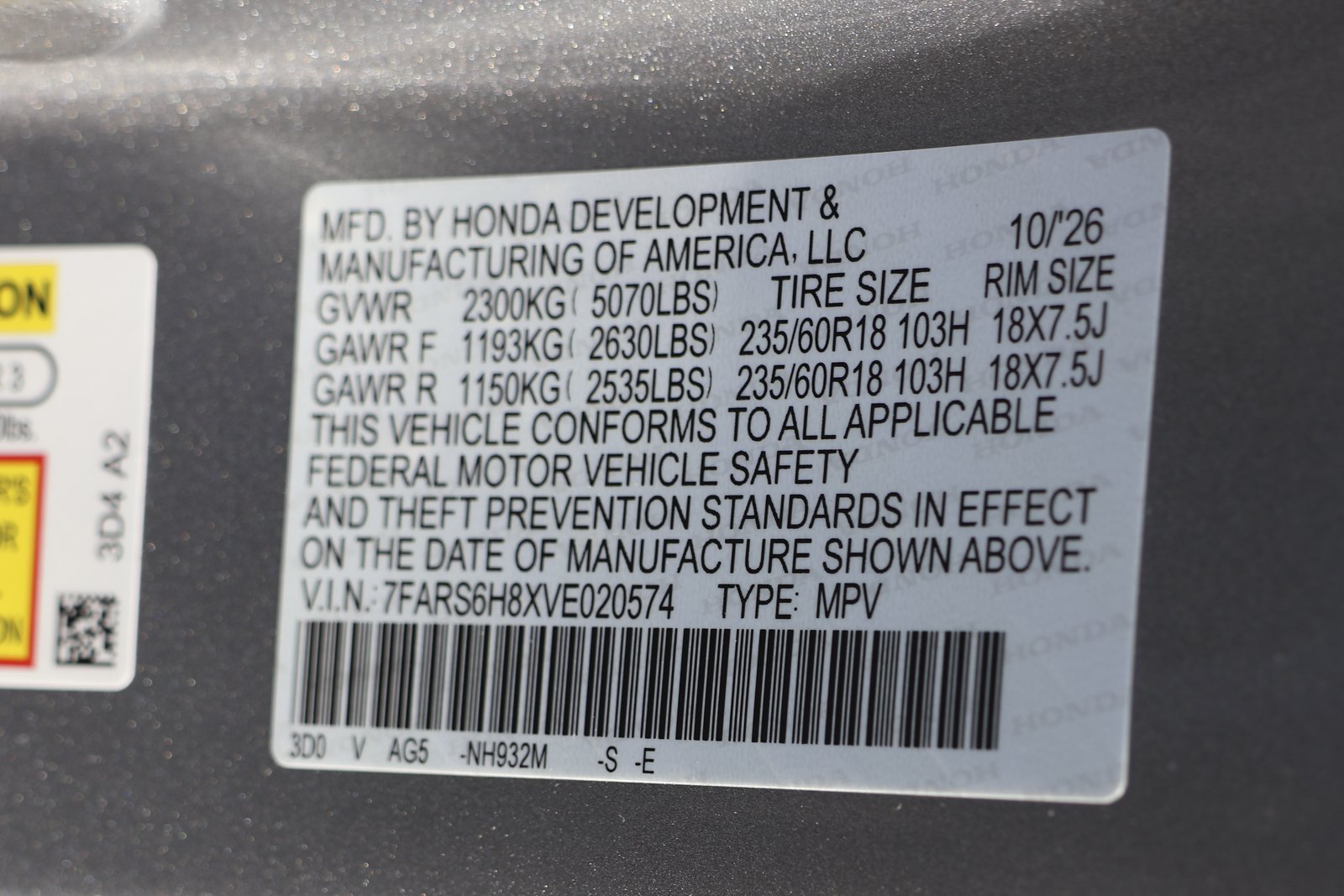 Vehicle thumbnail
